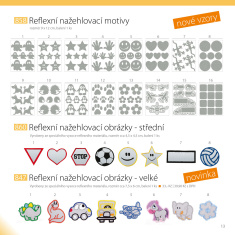 Reflektierendes Bügelbilder – mittelgroß - BLAUER BALL Reflektierendes Bügelbilder – mittelgroß - BLAUER BALL